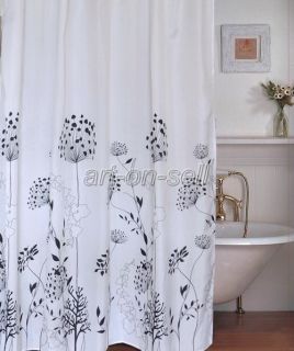   Dandelion Design Bathroom Fabric Beautiful Shower Curtain AS106