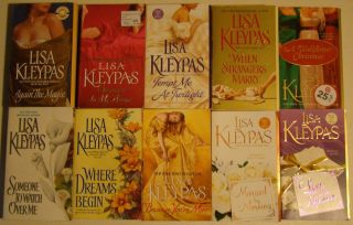   KLEYPAS paperback lot Romance books WHERE DREAMS BEGIN AGAIN THE MAGIC