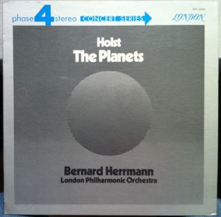 Bernard Herrmann Holst The Planets LP VG SPC 21049 Vinyl UK Record 