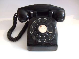    50s Bell System Telephone Western Electric F1 Rotary Dial Desk Phone
