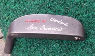 Very RARE Cleveland Designed by Ben Crenshaw Black Milled Putter Mint 