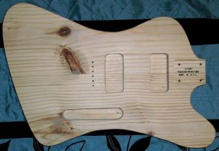 Pine Telecaster Firebird Style Replacement Project Body 1112593