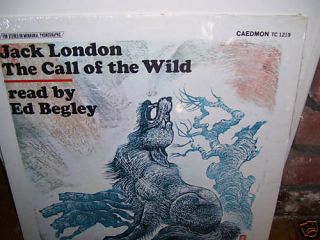 Jack London Call of The Wild LP Caedmon Ed Begley Mint