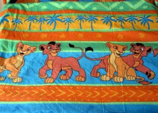   Lion King 2 Twin Flat Bed Sheet Bedsheet Simbas Pride Cubs Kiara Kovu