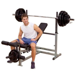 Body Solid PowerCenter Combo Weight Lifting Bench Press