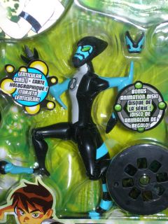 Ben 10 Alien Collection Figure XLR8 with Animation Disc RARE Wave One 