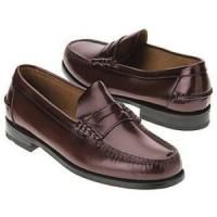 Florsheim Men Shoe Berkley 17058 Burgundy Leather Loafer Retail $125 