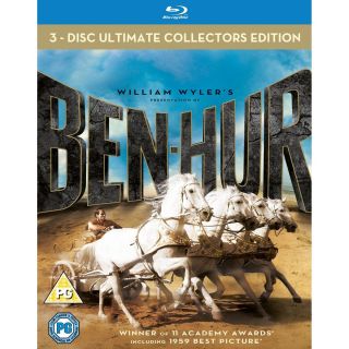 Ben Hur 3 Disc Ultimate Collectors Edition Blu Ray New SEALED Region 