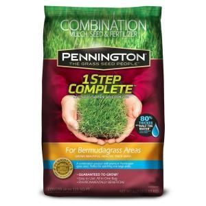   Bermuda Grass Seed Mulch Fertilizer Combo Thick Grass