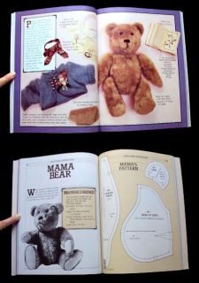 Teddy Bear Easy to Make Sew Sewing Instructions Patterns