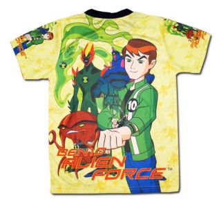 Ben 10 Alien Force Boy Kid New T Shirt Size M Age 5 6 606