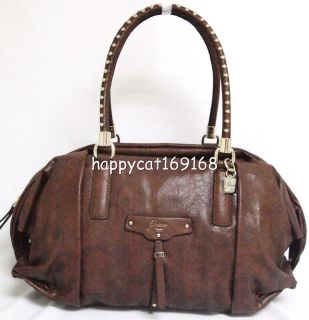 women Belton Satchel Handbag Tote Shoulder Bag Brown gu 3600