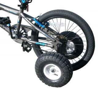 Burly Wheels 20 Bicycle Big Boy Girl Training Wheels Off Road Use 