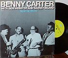 BBB & Co. Benny Carter with Ben Webster and Barney Bigard JAZZ LP 