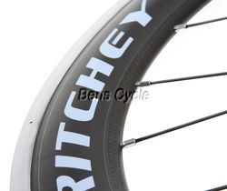 2009 Ritchey WCS Carbon 58mm Shimano 700c Road Bicycle Wheelset 