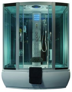 Luxury Steam Shower Room Spa Whirlpool w/Touch Screen Tech   3 Years 