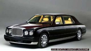 2005 Bentley Arnage Limousine Front View Magnet