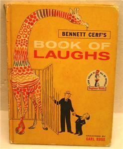Bennett Cerfs Book of Laughs 1959 Childrens Book