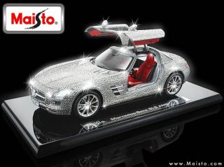   producing a 118 Mercedes Benz SLS AMG MADE WITH SWAROVSKI ELEMENTS