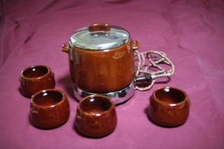 Vintage West Bend Bean Pot Early Slow Cooker 1960S