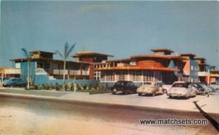 Palm Springs California Rossmore Hotel Old Cars Postcard