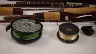 Berkley Parametric Fly Spin Fishing Rod Reel Case with Keyes Spincast 