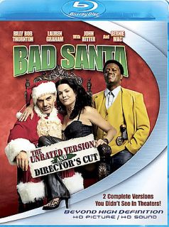 Bad Santa Blu Ray New Bernie Mac Billy Bob Thornton 786936745573 