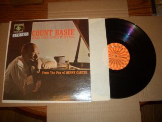    COUNT BASIE FROM THE PEN OF BENNY CARTER LP STEREO ROULETTE JAZZ