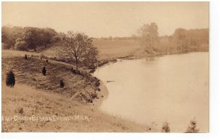 Lake Chapin Berrien Springs Mich Unused RPPC