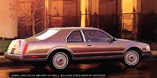 1986 Lincoln Mark VII Bill Blass Designer Series
