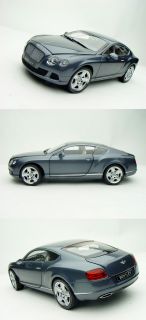 18 Minichamps Bentley Continental GT 2011 Met Grey Dealers Edition 