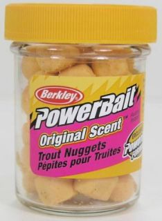Berkley Powerbait Trout Nuggets Yellow Bpny ORG Scent