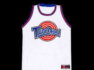BILL MURRAY TUNE SQUAD SPACE JAM MOVIE JERSEY WHITE NEW ANY SIZE