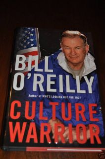 BILL OREILLY AUTOGRAPHED BOOK CULTURE WAR