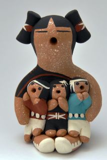 Native American Cochiti Pueblo Storyteller by Pam Tenorio