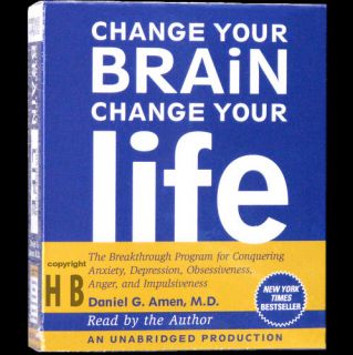 New Change Your Brain Change Your Life 11 CD Daniel Amen MD Anxiety 