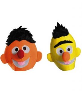 Sesame Street Bert Ernie Adult Head Couple Costume