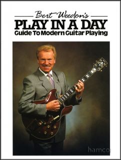 Bert Weedons Play in A Day Guitar Music Tutor Book New