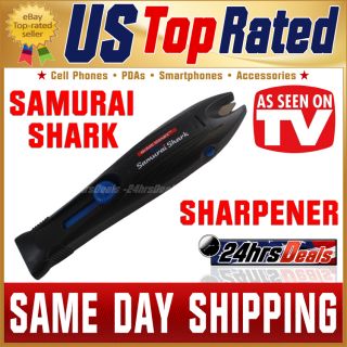 Billy Mays Samurai Shark Knife Scissor Blade Sharpener