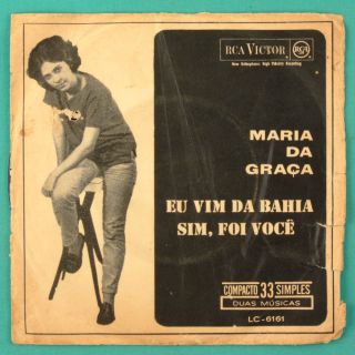 Maria Da Graca Gal Costa EU Vim Da Bahia 1st Brazil