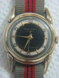 art deco maro anker 20mk gold plated watch germany from