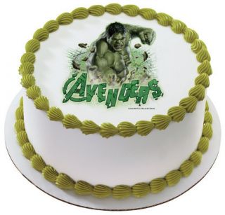   Hulk Cake Topper Birthday Party Supplies The Avengers Movie