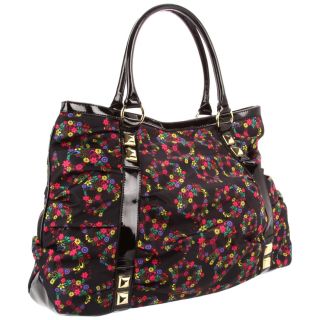   this Betseyville Hearty Head Tote Bag with printed rose and hidden