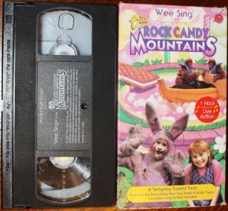 Wee Sing In The BIG ROCK CANDY MOUNTAINS vhs GOOD CONDITION nr Live 