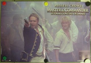 DK73 Master and Commander Russell Crowe 8 Poster Italy