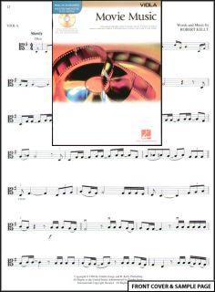   God of Sheet Music   Movie Music for Viola Sheet Music Book +CD NEW