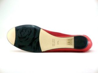 Taryn Rose Betty Womens Shoes Mesh Flats Red 36