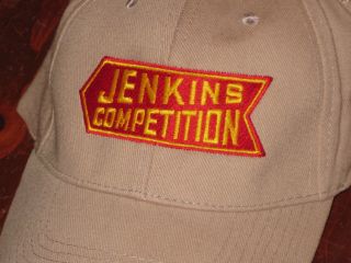 BillGrumpyJenkins Competition Tan Race Hat Cap