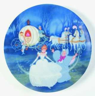 Walt Disney Cinderella Plate Bibbidi Bobbidi Boo D