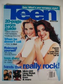 2000 Teen Magazine Leslie Bibb Carly Pope